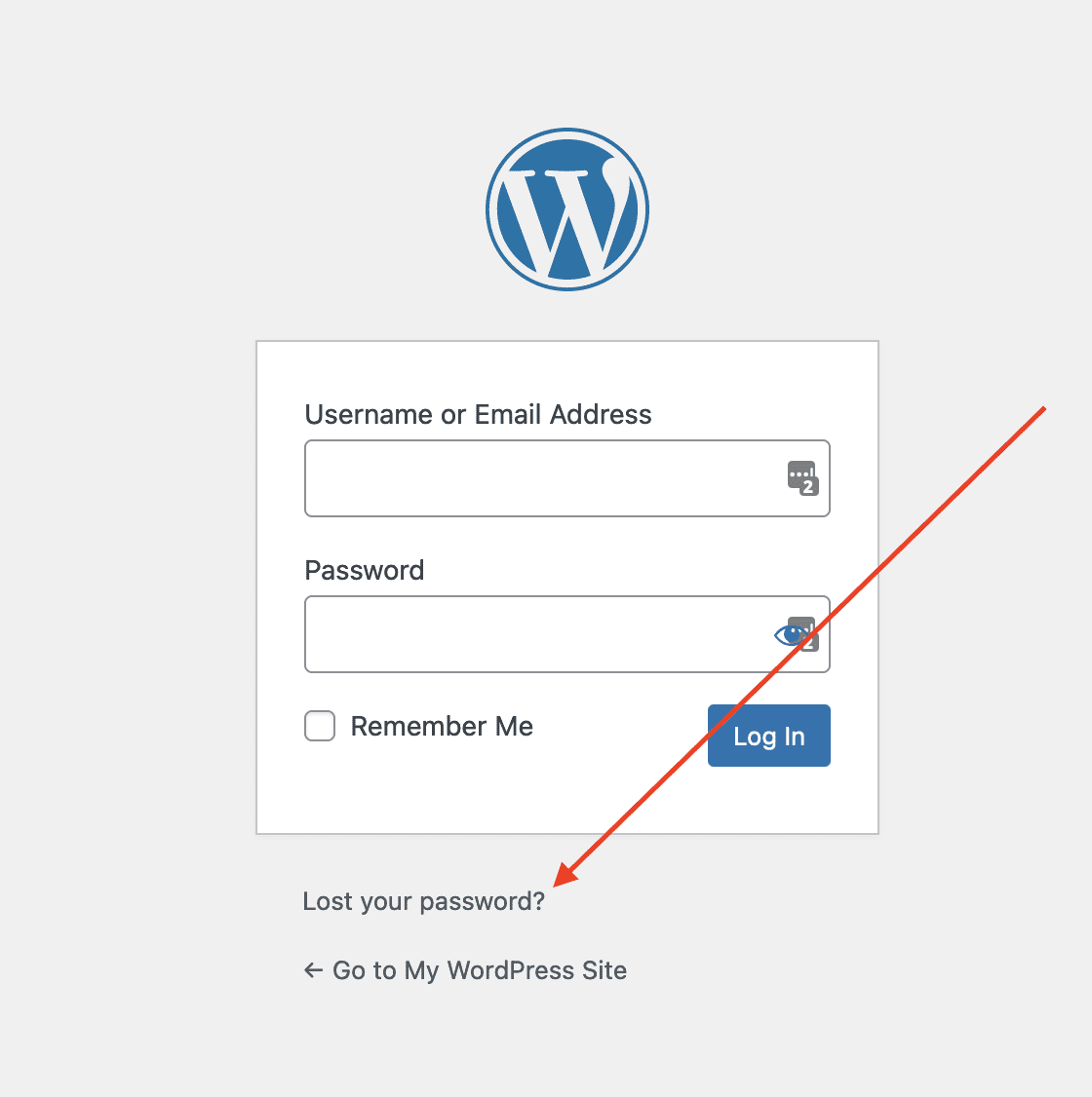 How do I reset my WordPress admin password?